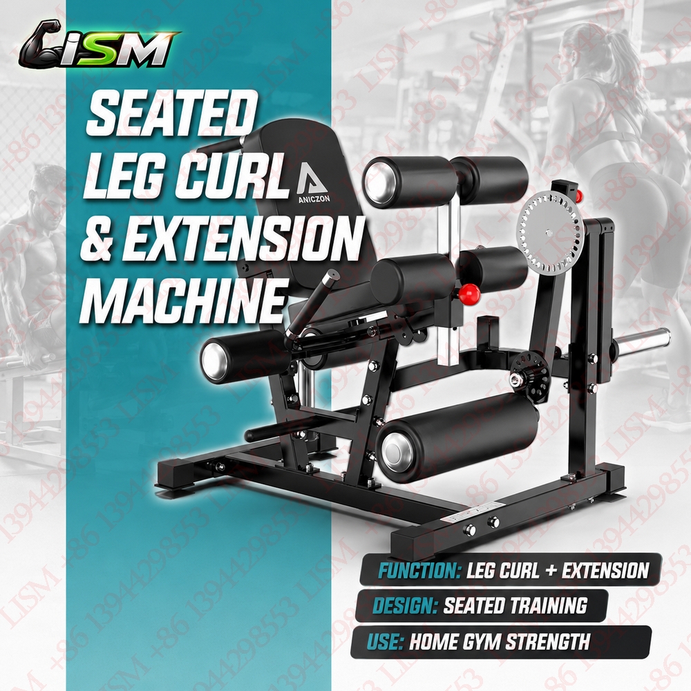 Leg Home Gym Workout - Seated Leg Curl Extension Machine Lower