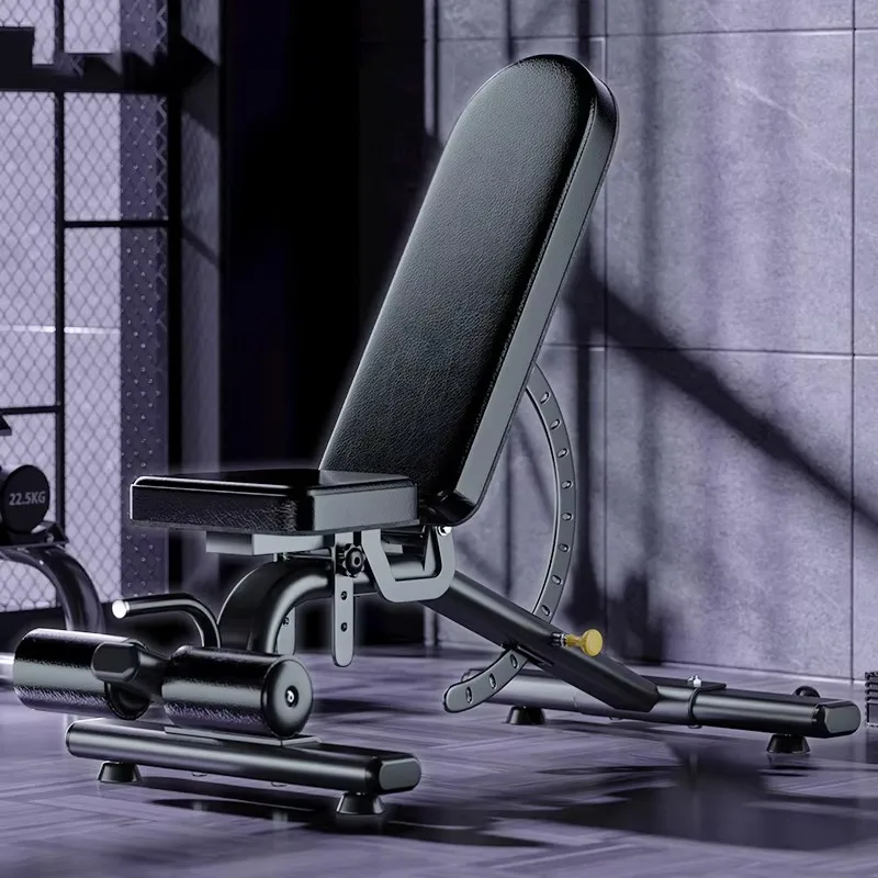 Home Gym Dumbbells - New Adjustable Multi-Function Dumbbell Bench for