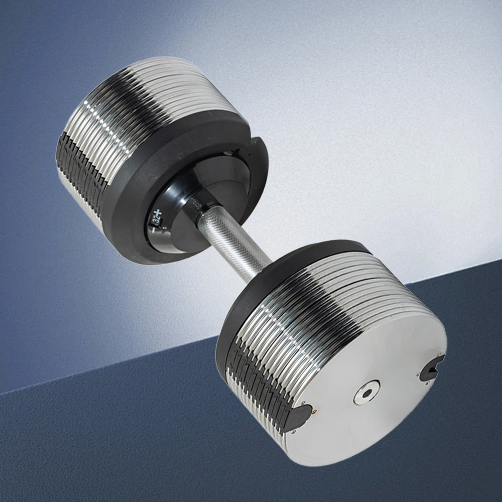 Home Gym No Equipment - 40kg Adjustable Increments Dumbbell Set Free