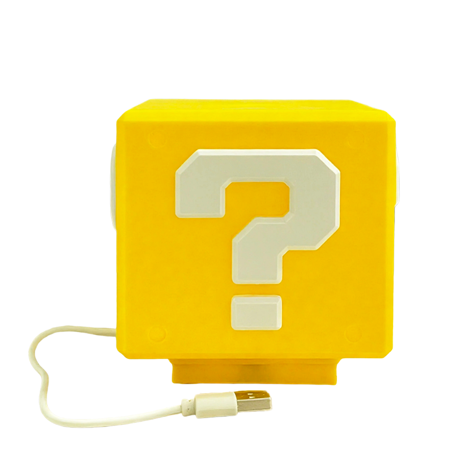 Home Gym Decor - 2026Question Block Lamp with Sound Effects