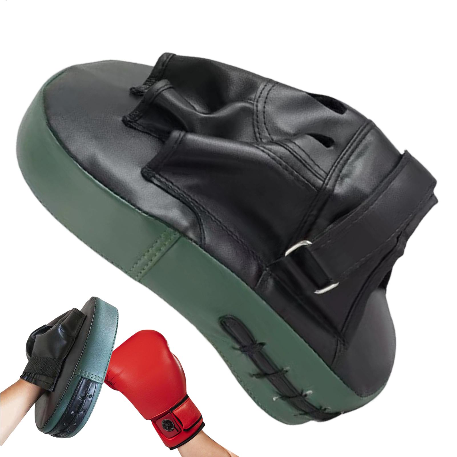 Home Gym For Small Spaces - Punching Mitts PU Leather Exercise Equipment