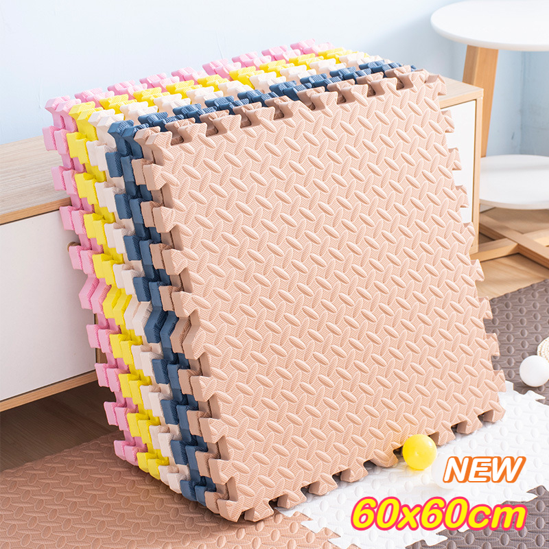 Home Gym Hyrox - New 60x60cm Children's Room Puzzle Rug