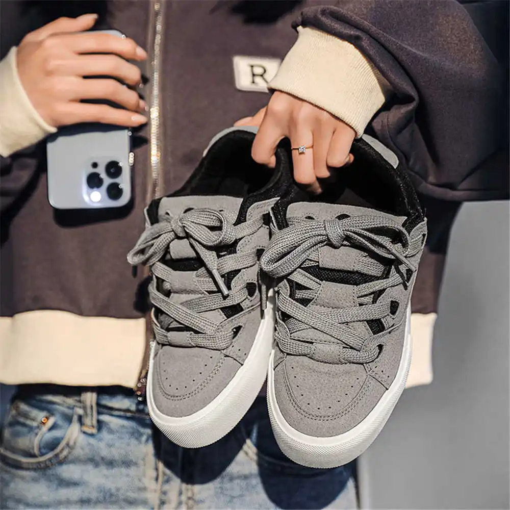 Home Gym Supplier - With Lacing Hiphop Women's School Shoes