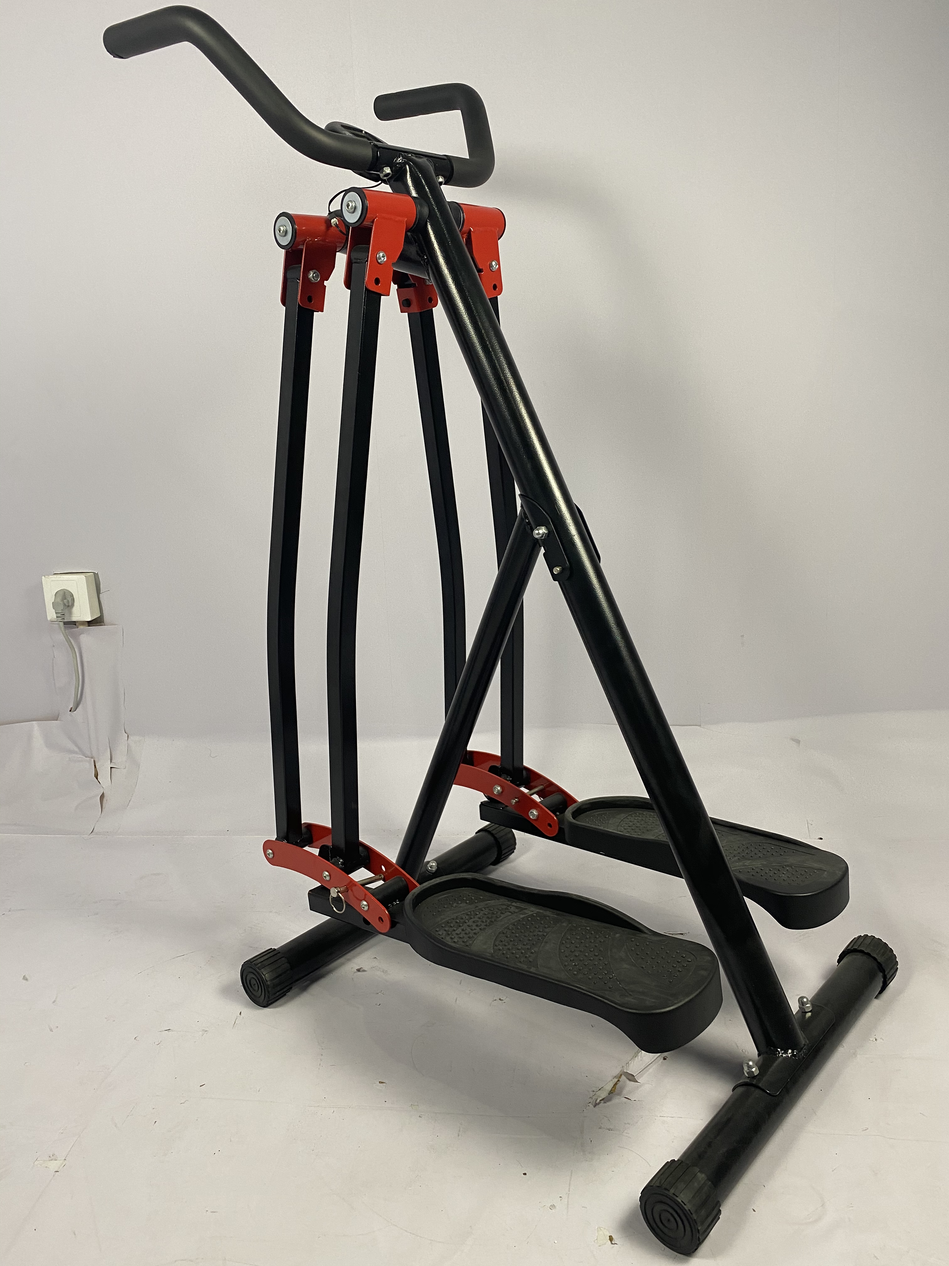 Home Gym No Equipment - Cardio Training Stair Stepper Leg Swing