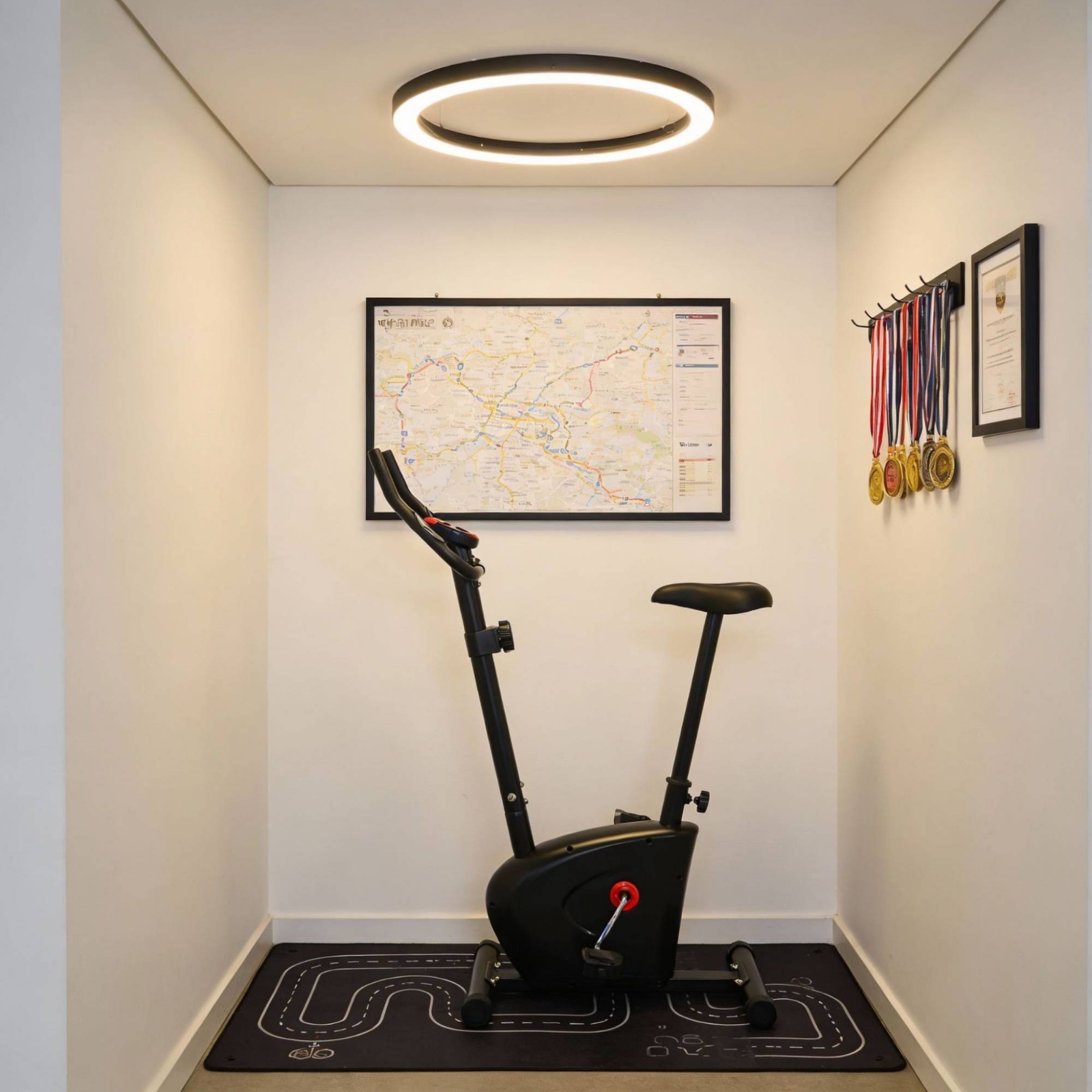 Electromagnetic Exercise Bike  - Home Gym No Equipment review and price