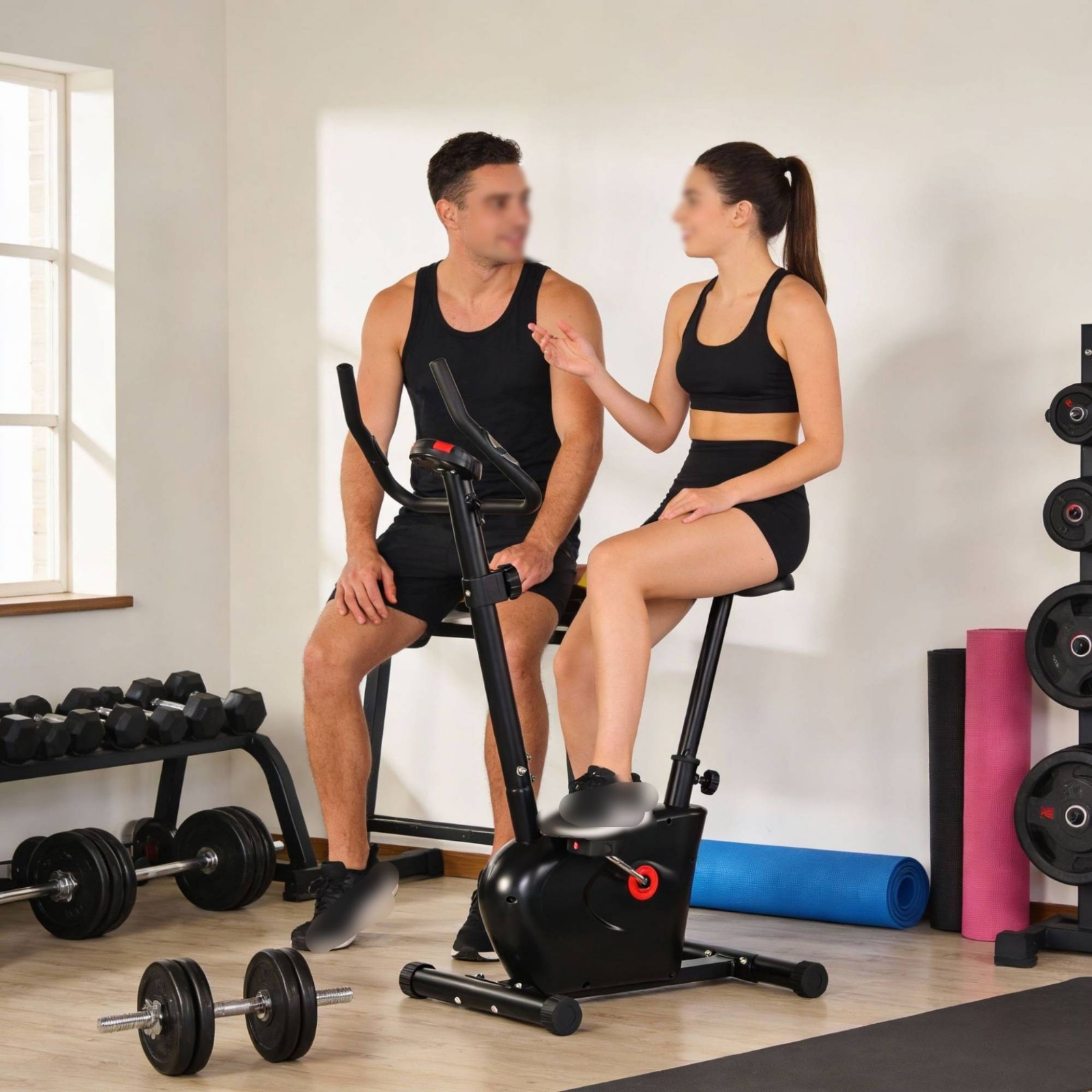 Electromagnetic Exercise Bike  - Home Gym No Equipment review and price