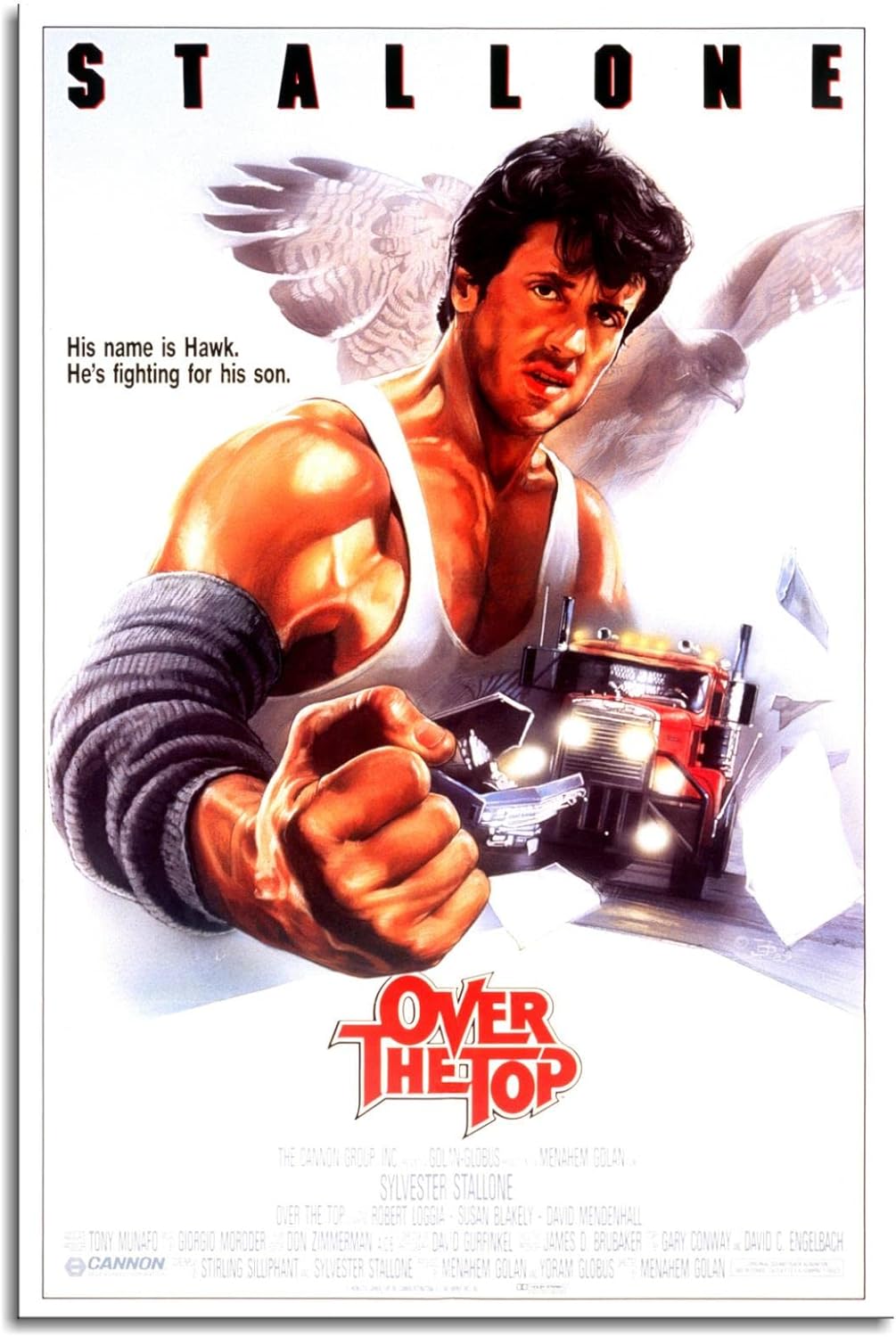 Over The Top Movie Poster Clas - Home Gym Decor review and price