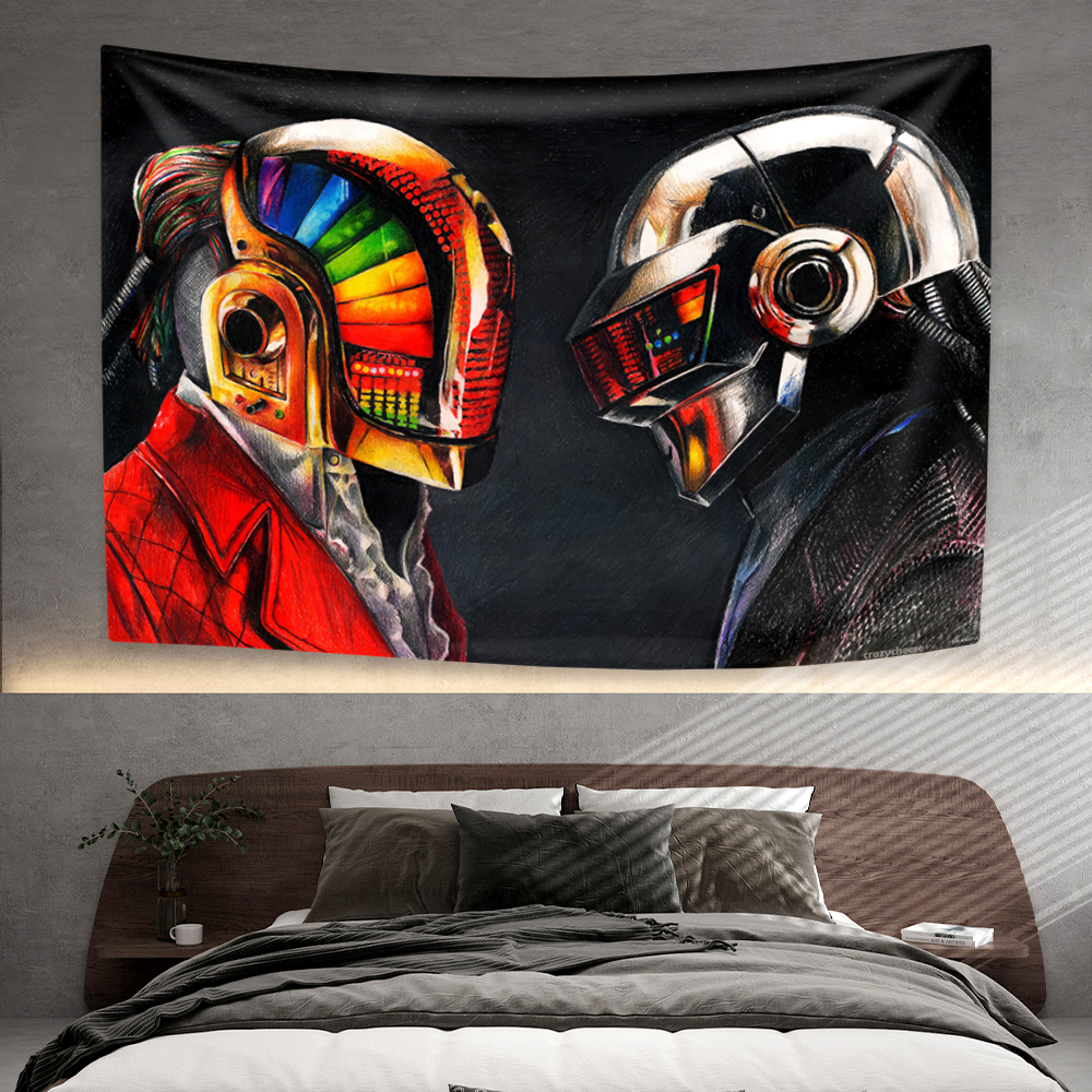 Daft Punks Tapestry Electronic - Home Gym Decor review and price
