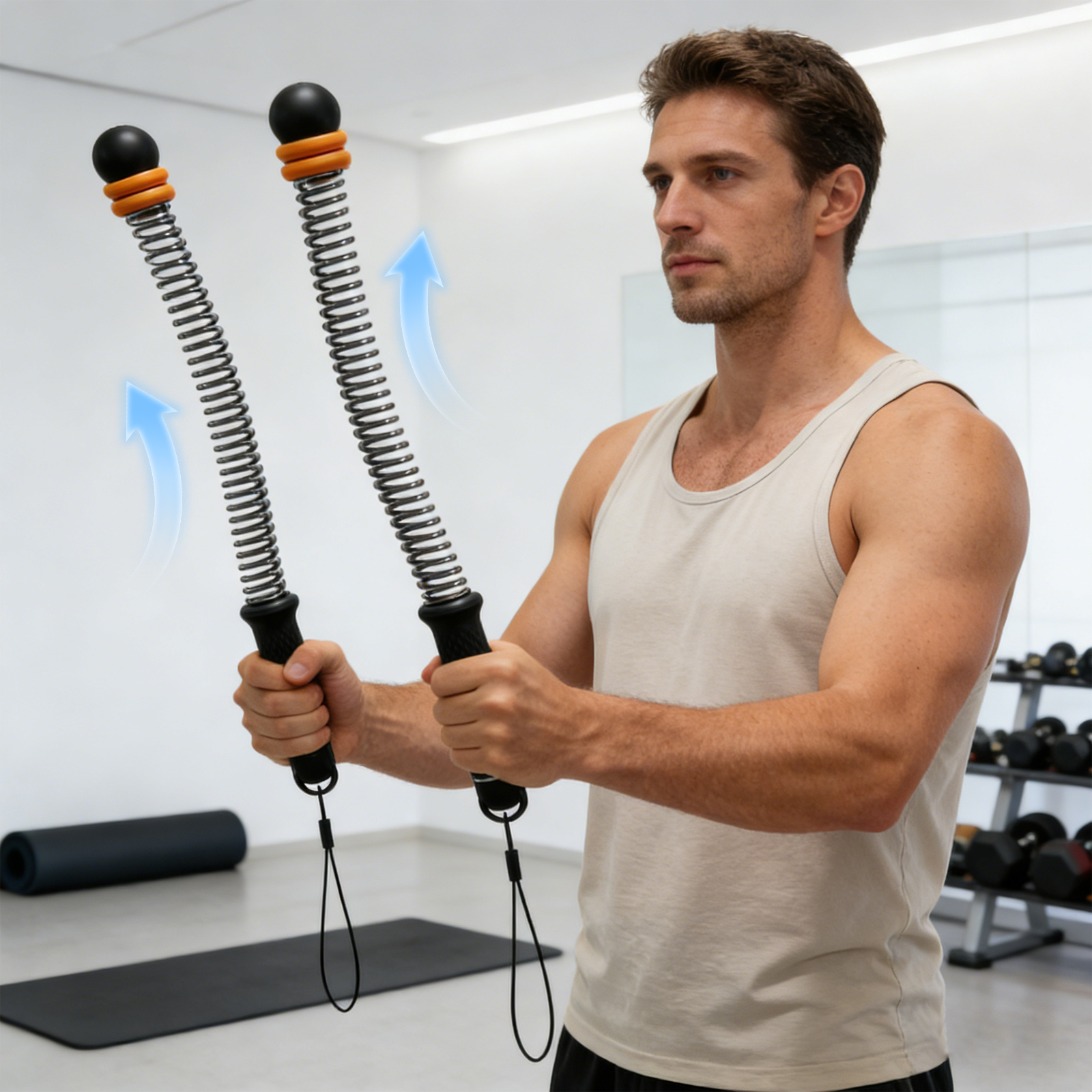 Battle Rope, Ropeless Jump Rop - Home Gym For Small Spaces review and price