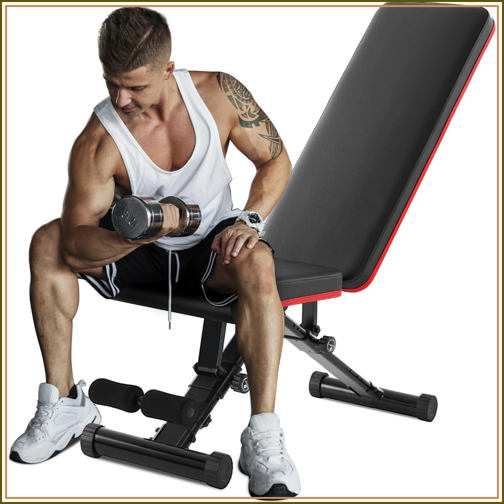 Adjustable Weight Bench for Fu - Home Gym Dumbbells review and price