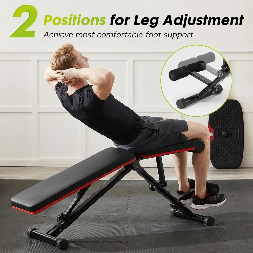 Adjustable Weight Bench for Fu - Home Gym Dumbbells review and price