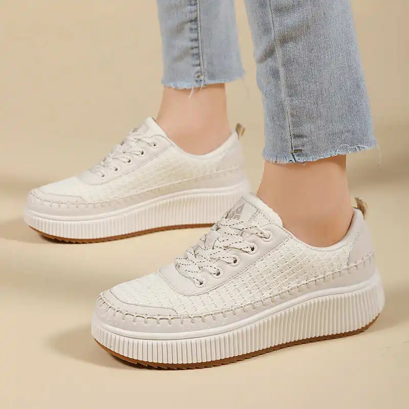 Brown Shoes Woman Flats Autumn - Home Gym Supplier review and price