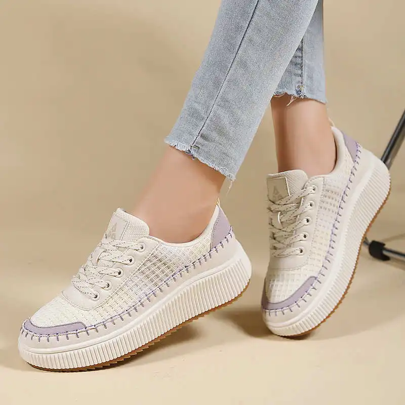 Brown Shoes Woman Flats Autumn - Home Gym Supplier review and price
