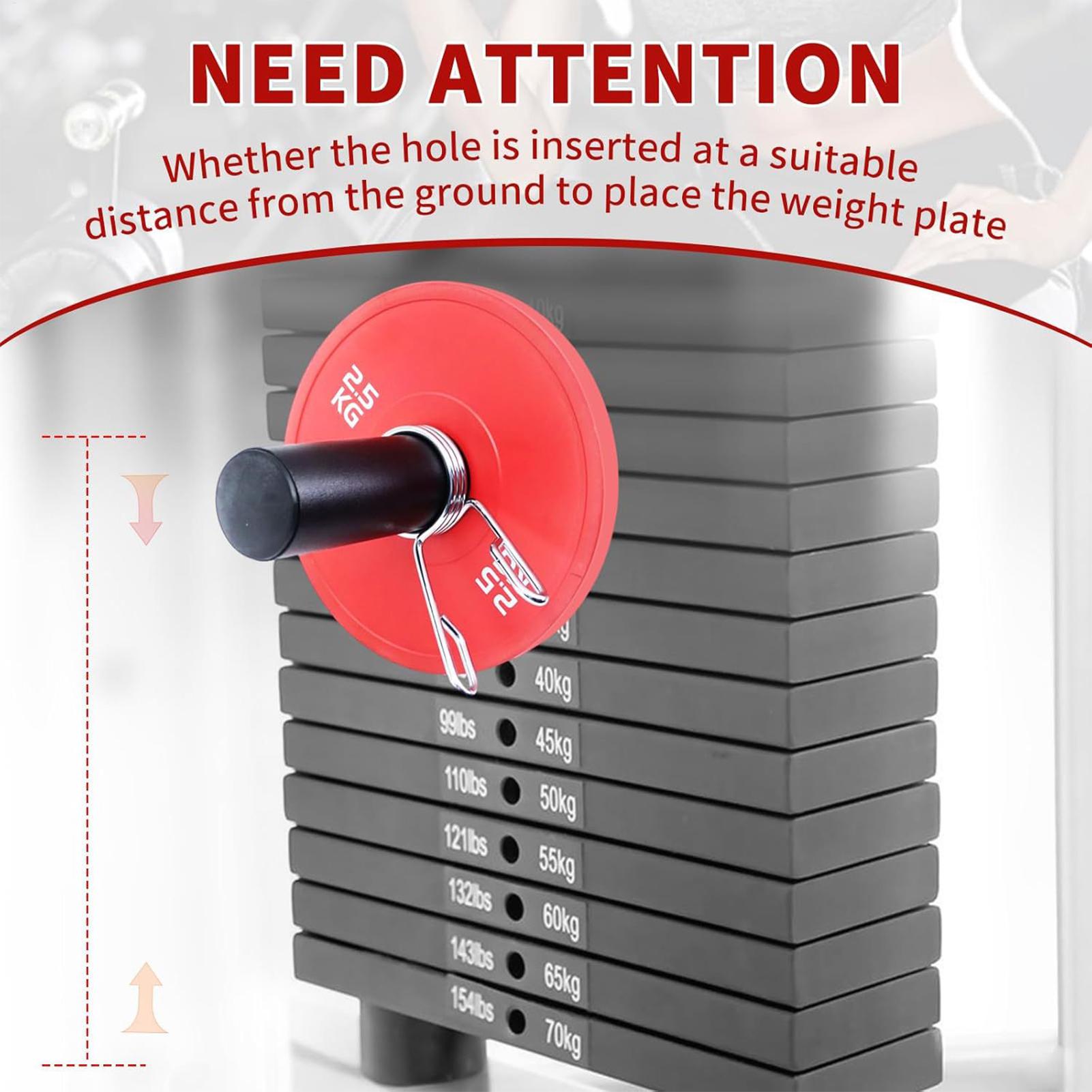 Gym Pin With Spring Clip Colla - Home Gym Hyrox review and price