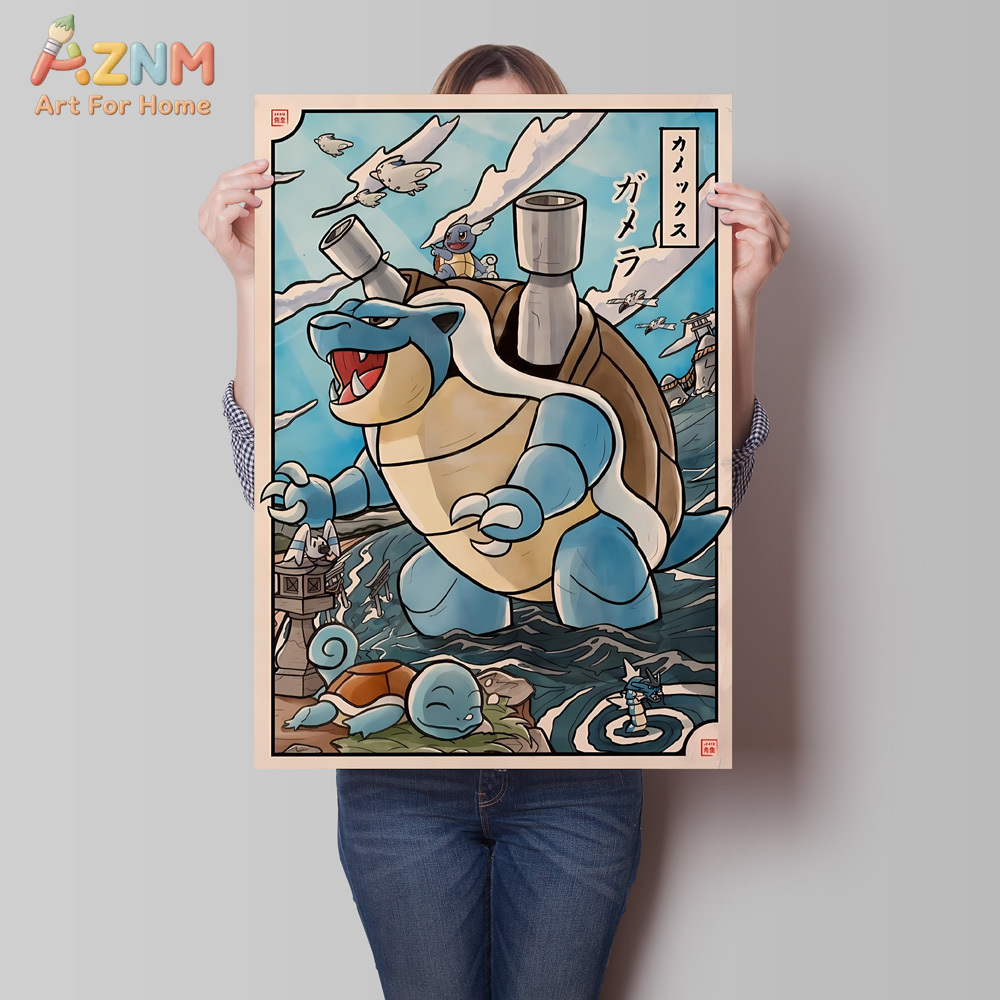 Canvas Artwork Painting Pokemo - Home Gym Decor review and price