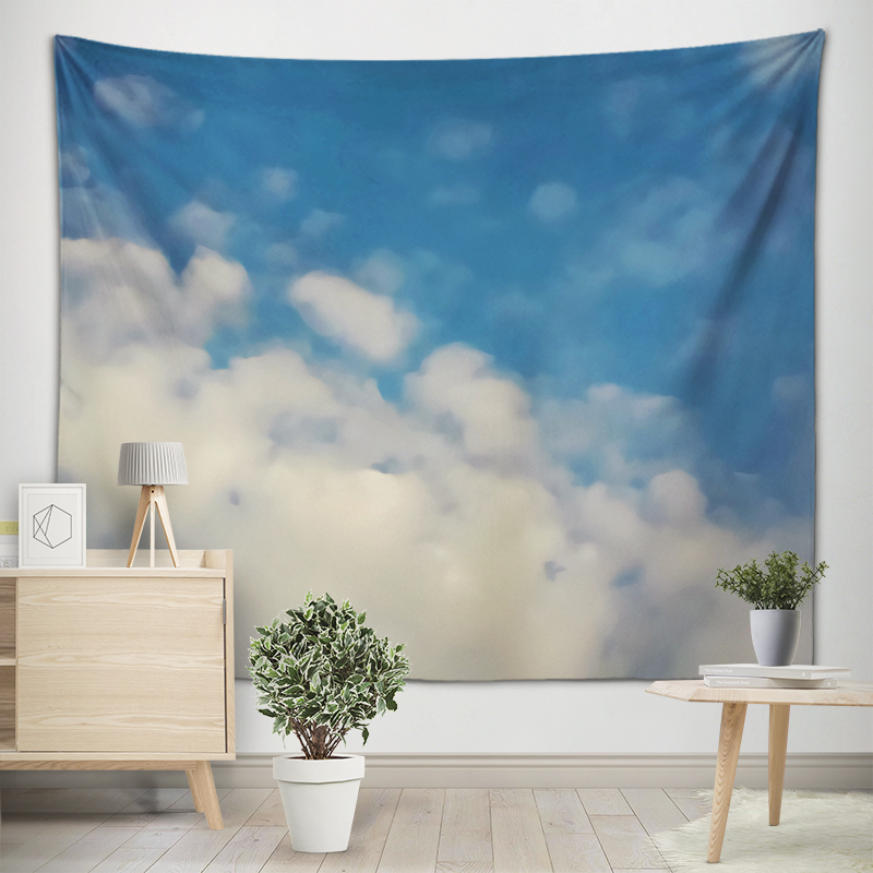 Melodious Clouds Art Tapestry  - Home Gym Decor review and price