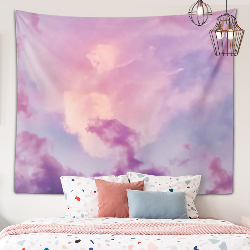 Melodious Clouds Art Tapestry  - Home Gym Decor review and price