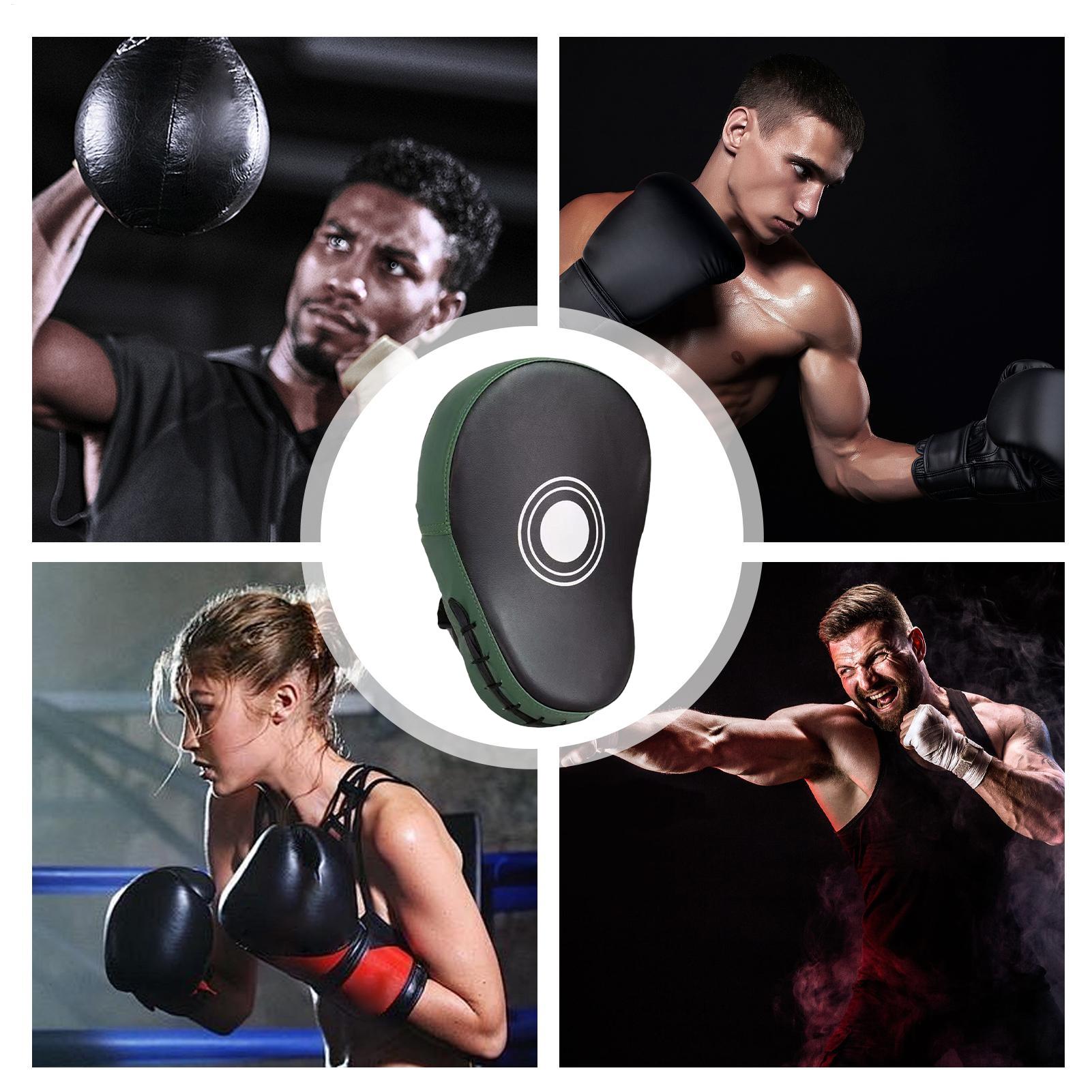 Boxing Pads Mitts PU Leather E - Home Gym For Small Spaces review and price