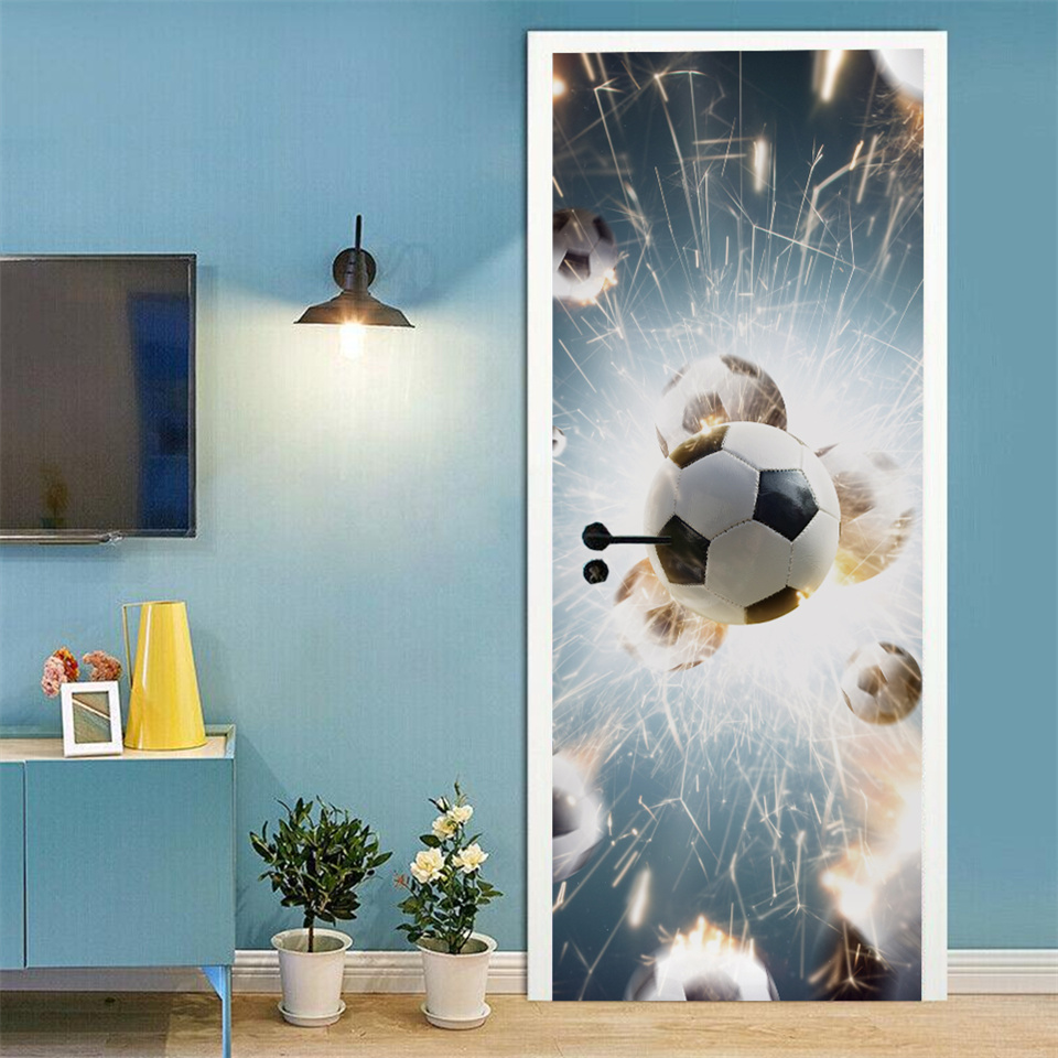 Football Basketball 3D Wallpap - Home Gym Decor review and price