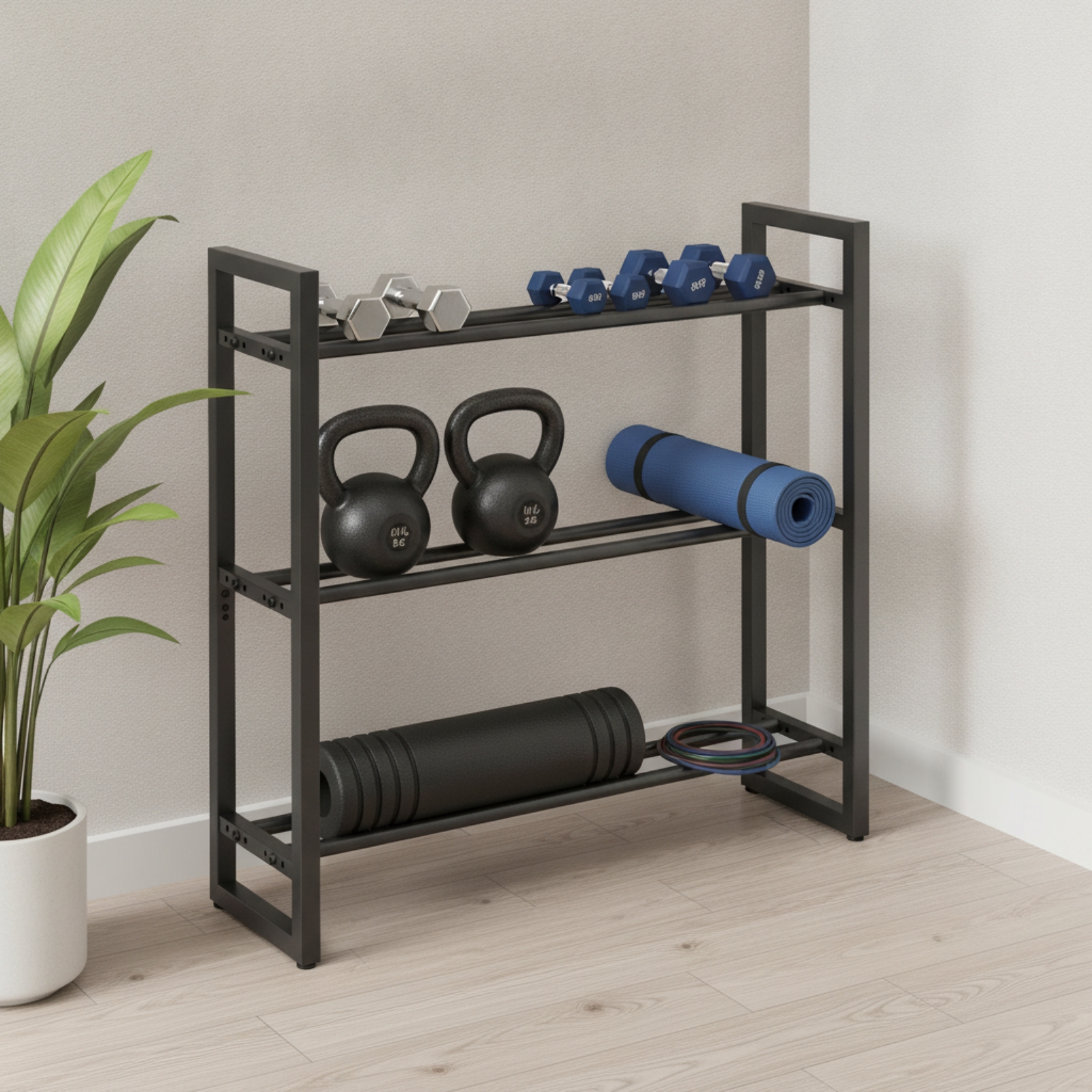 3-Tier Dumbbell Rack Space-Sav - Home Gym Training review and price