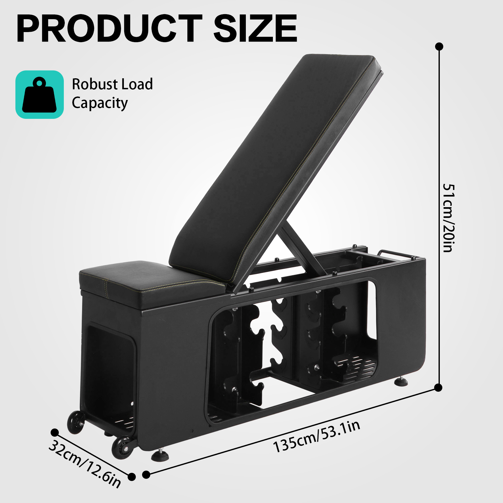 4-in-1 Adjustable Weight Bench - Home Gym For Small Spaces review and price