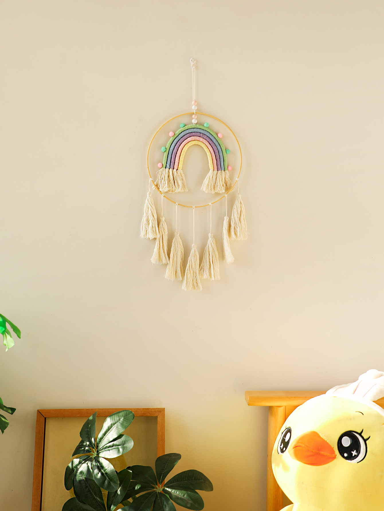 Macrame Tapestry Wall Hanging  - Home Gym Decor review and price