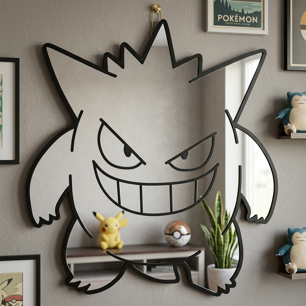 Cartoon Pokemon Ghost Type Gen - Home Gym Decor review and price