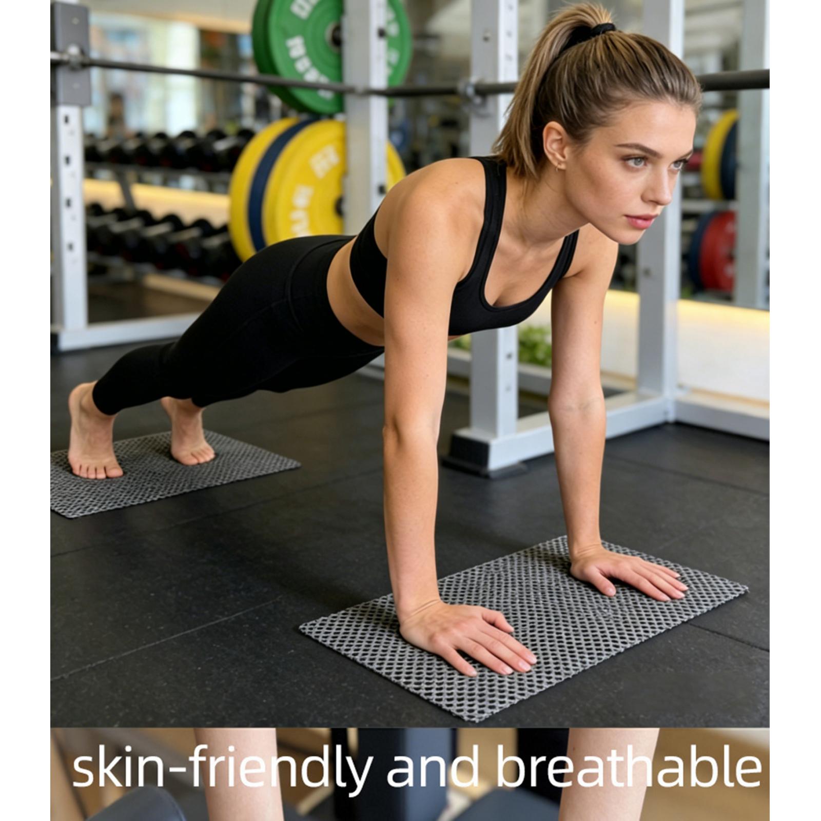 2Pcs/Set Pilates Nonslip Mat S - Home Gym No Equipment review and price