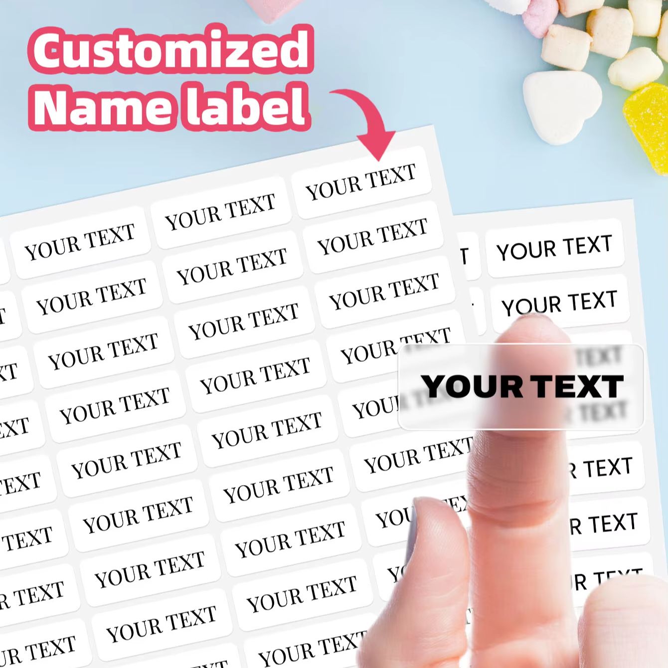 1-600PCS Custom Name Stickers, - Home Gym Decor review and price