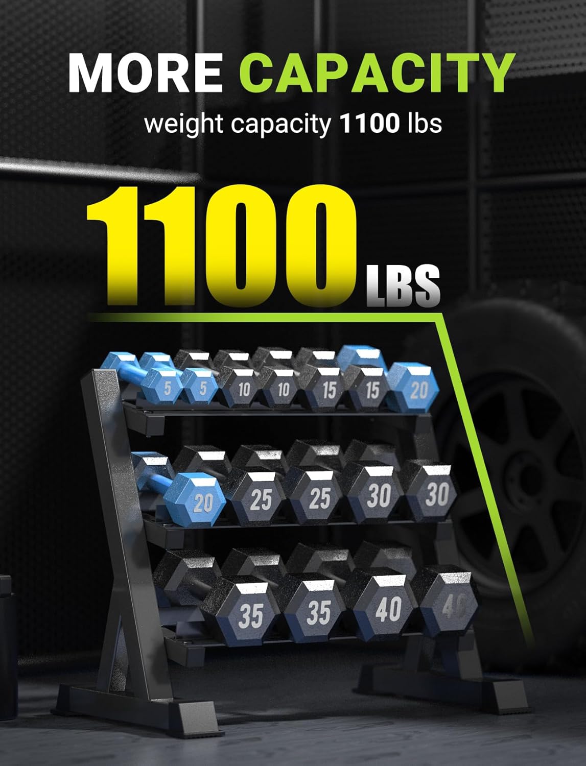 Home Gym Dumbbell Rack, 3 & 5  - Home Gym Training review and price